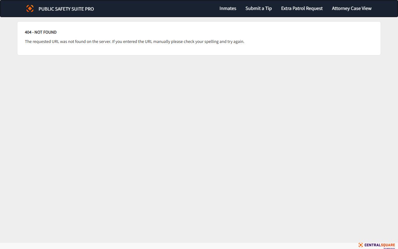 Jackson County Zuercher warrant search portal with filters and warrant records results